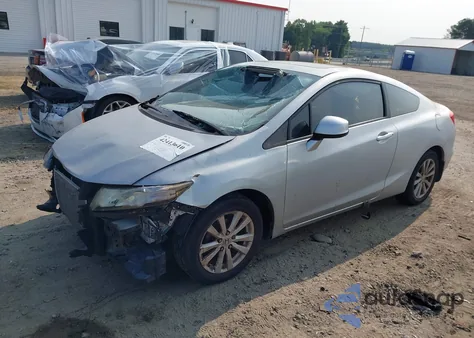 2012 Honda Civic Ex из США, поврежденный, VIN 2HGFG3B82CH523709